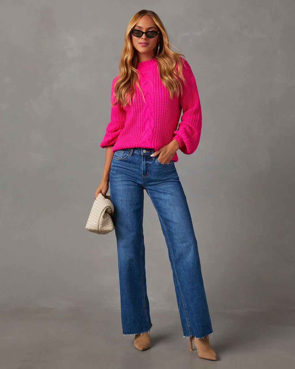 Rossi Cable Knit Sweater