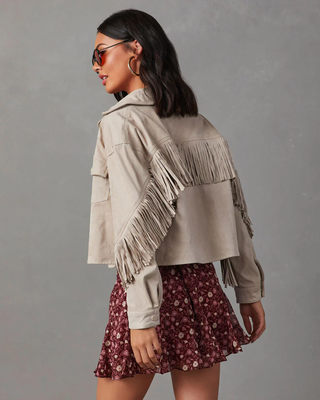 Dresden Suede Fringe Jacket