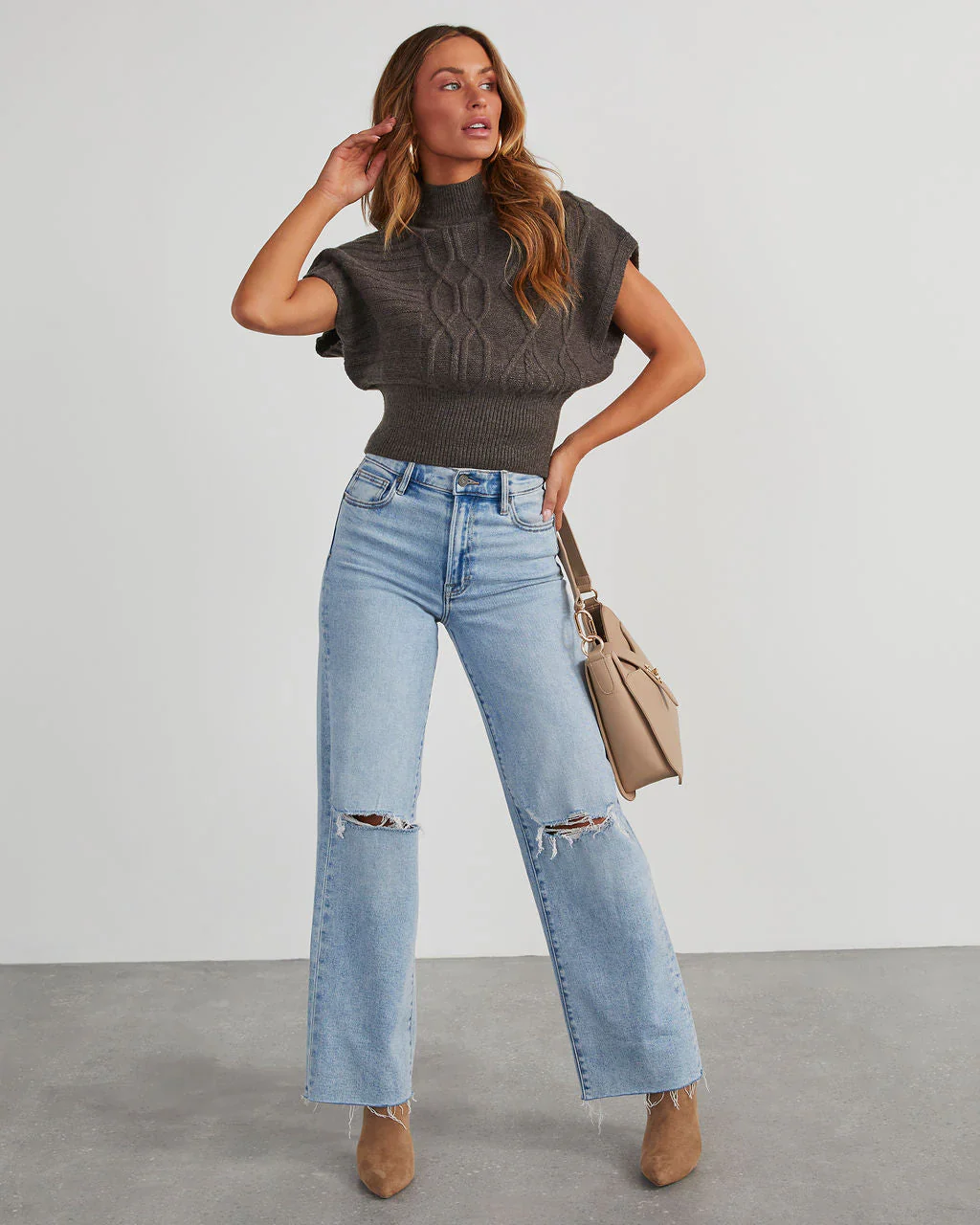 Brasco Turtleneck Sweater Vest