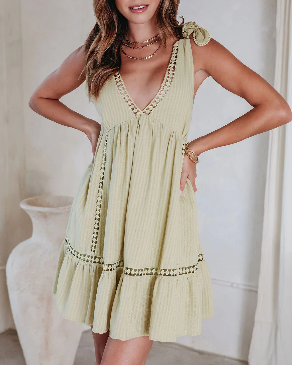 Tenley Cotton Babydoll Dress