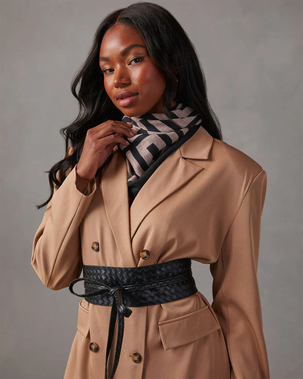 Old Money Printed Scarf