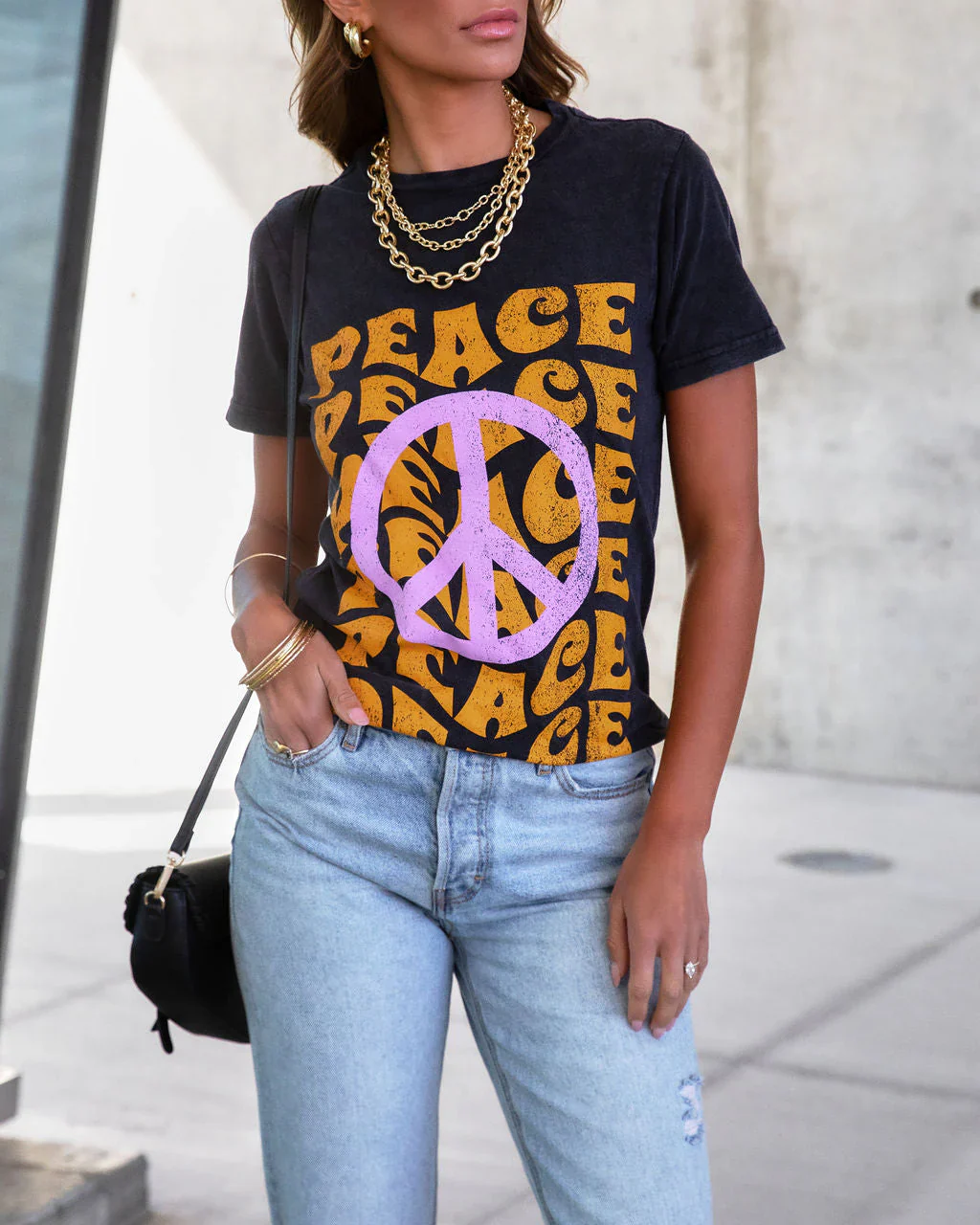 All About Peace Cotton Tee