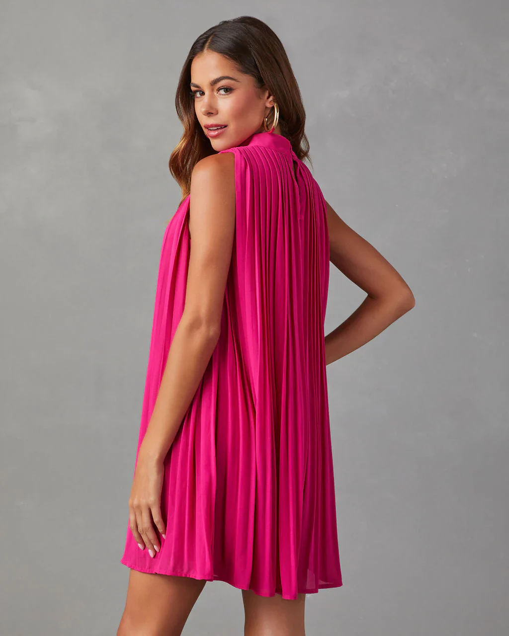 Somerset Pleated Sleeveless Romper