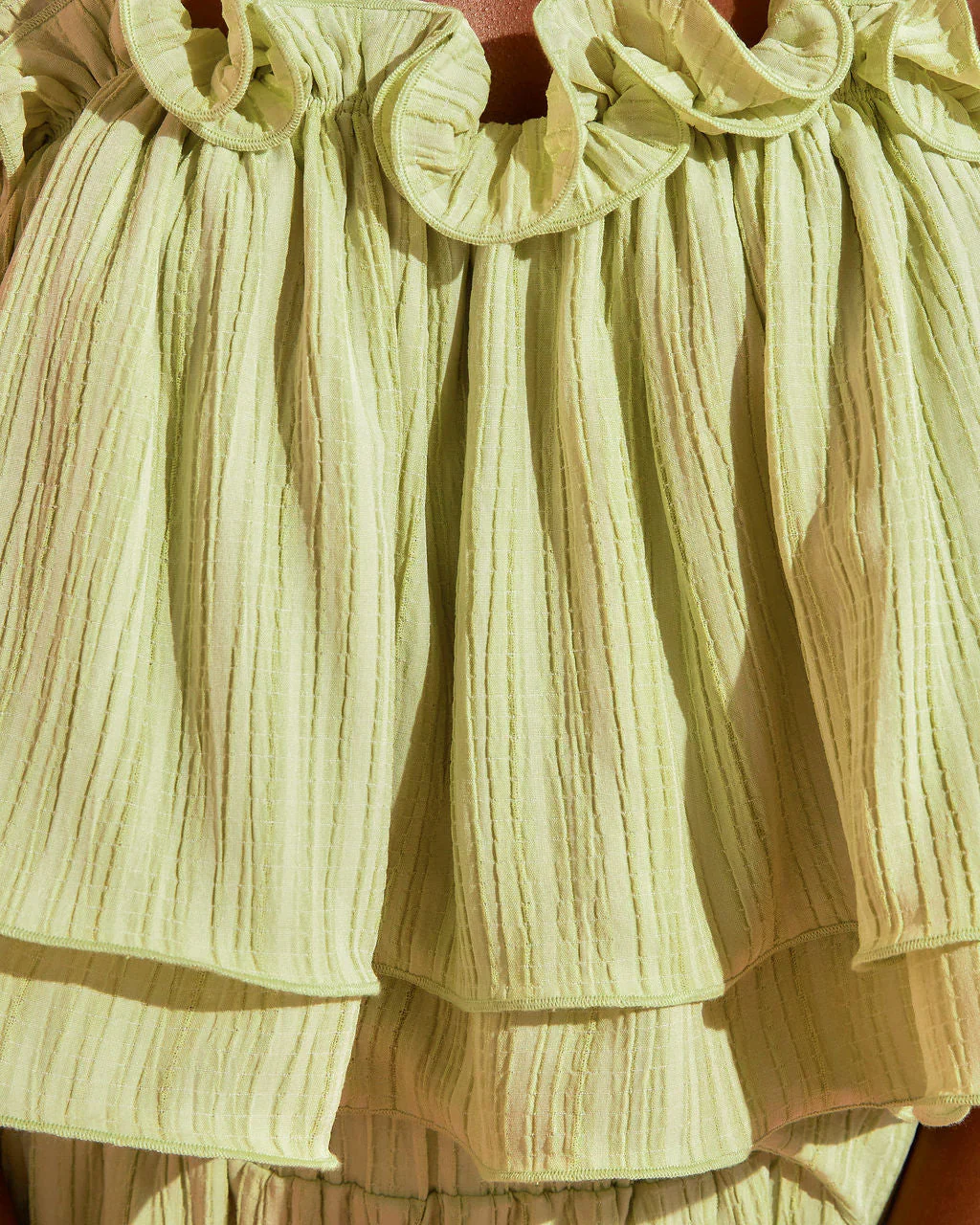 Ariella Ruffle Tiered Top
