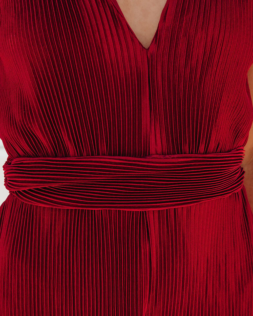 Midnight Love Plisse Jumpsuit