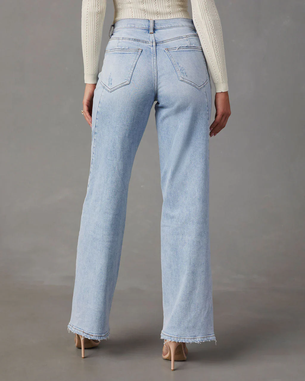 Ansel High Rise Straight Leg Jeans
