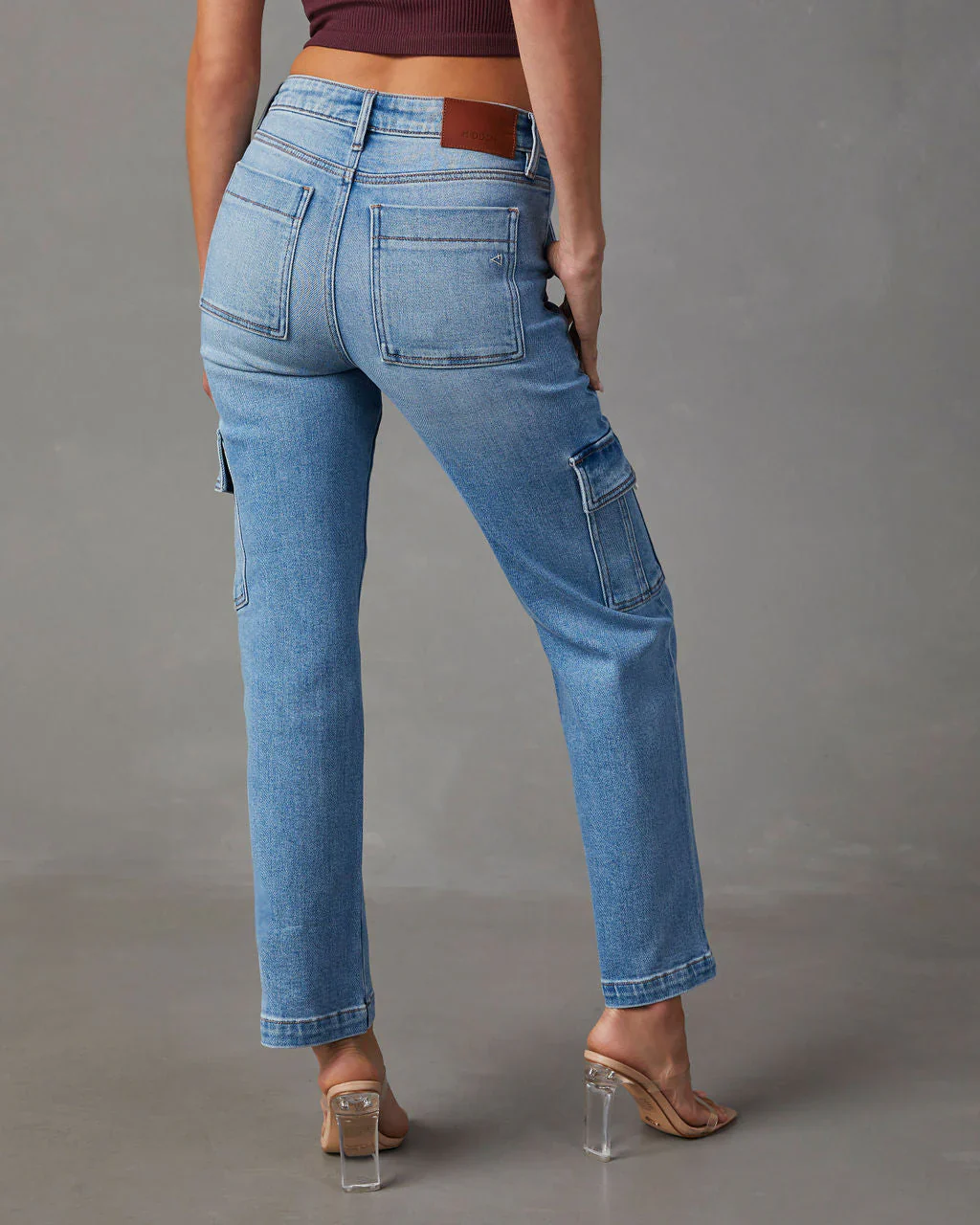 Bexley High Rise Straight Cargo Jeans