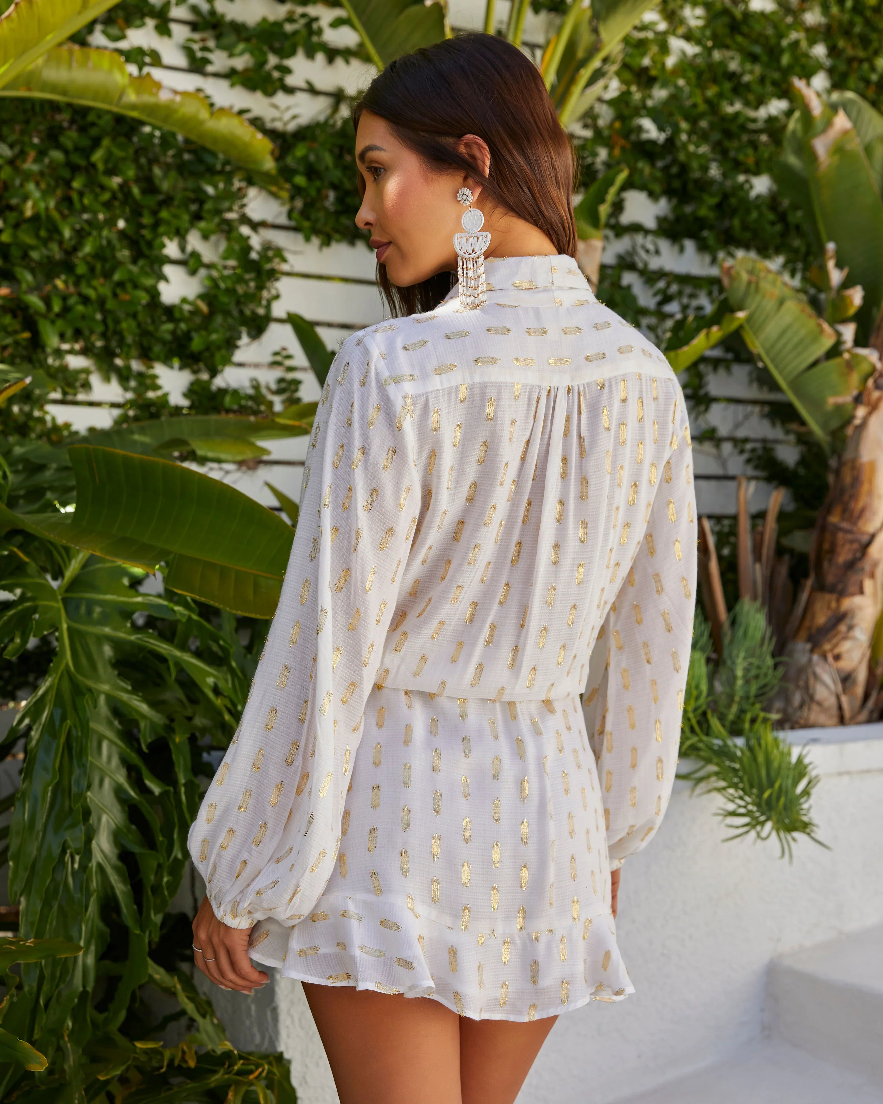 Marseille Cinched Waist Coverup Dress