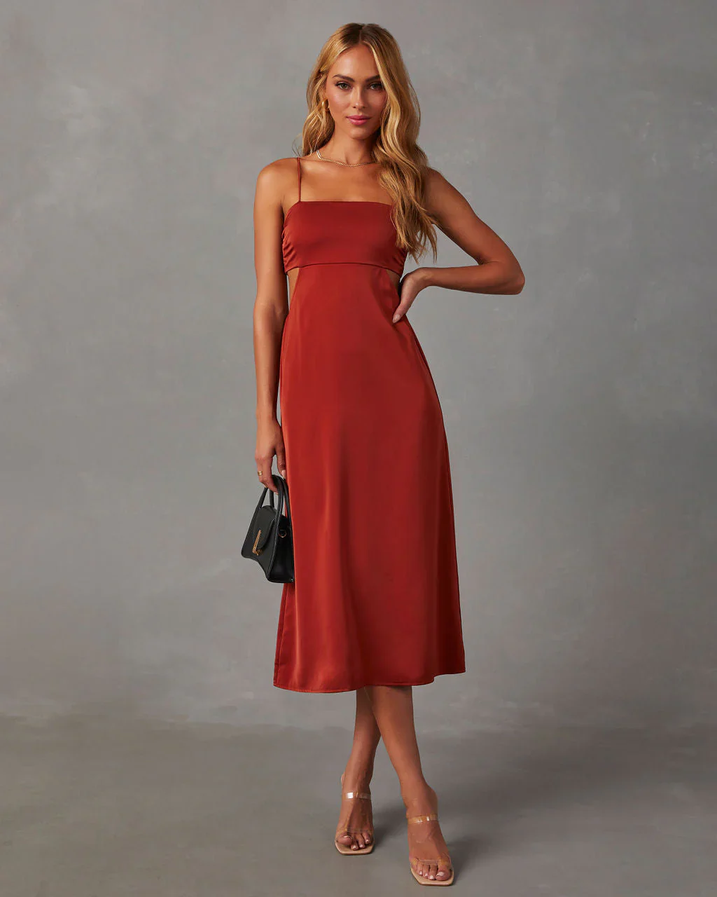 Burrows Cutout Midi Dress