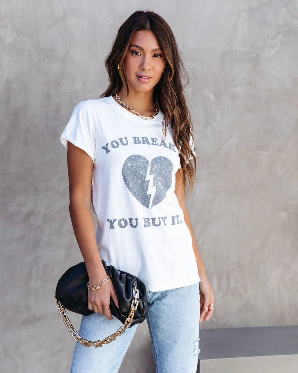 Break It You Buy It Cotton Tee
