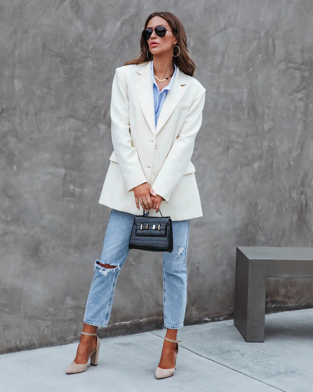 Aria Pocketed Blazer