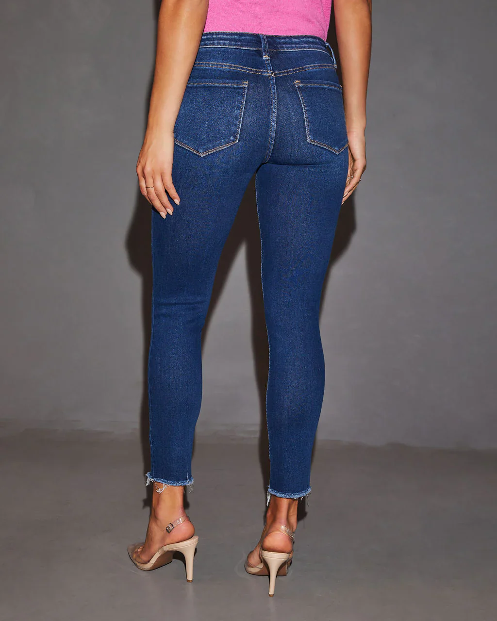 Karisma Mid Rise Cropped Skinny Jeans
