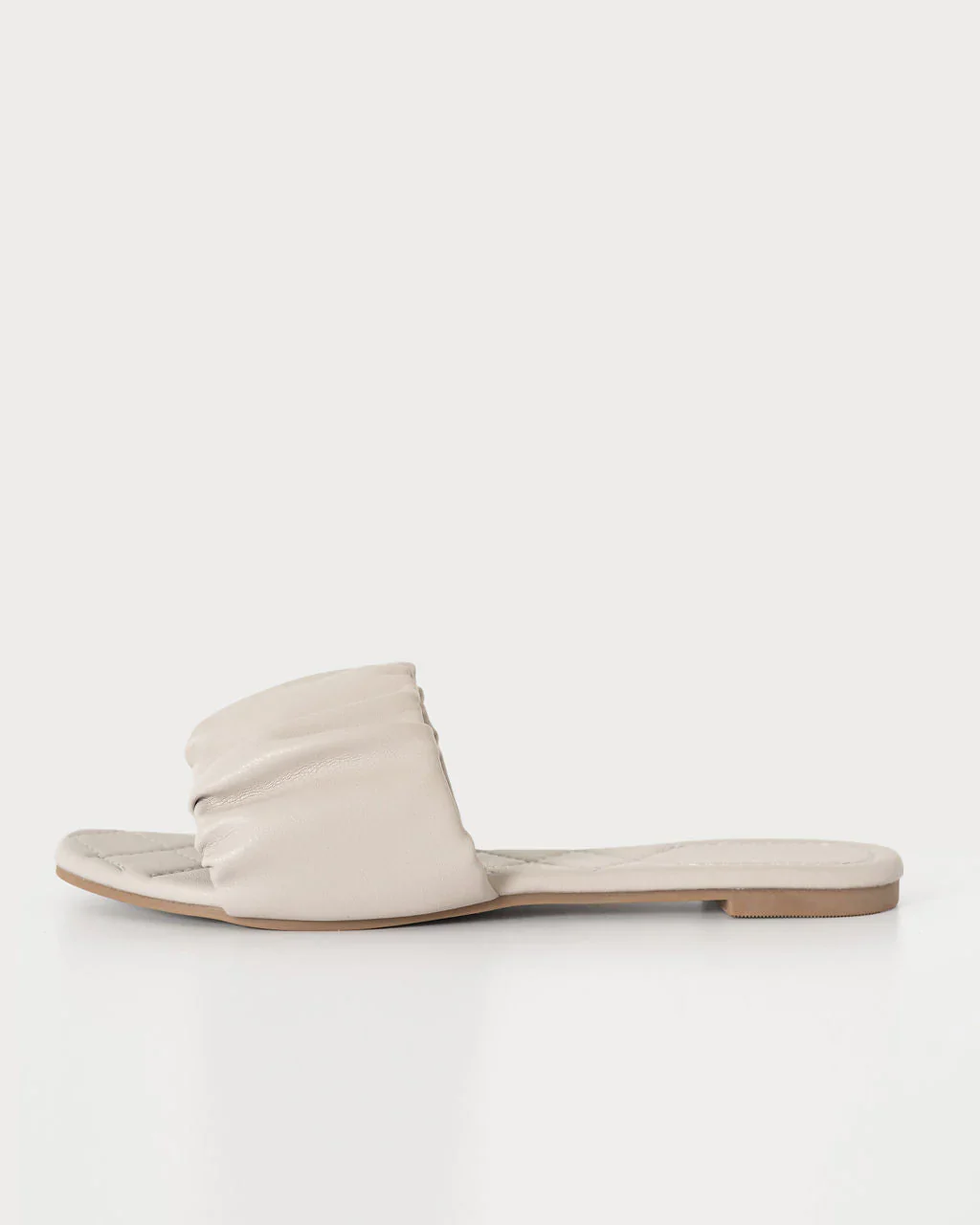 Hazy Faux Leather Sandal