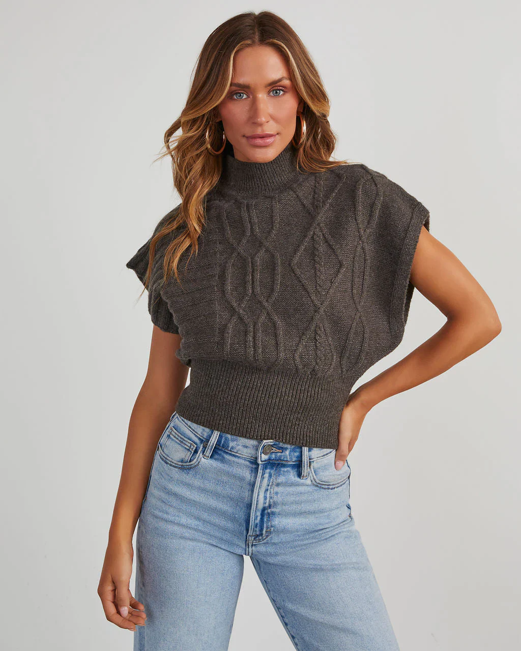 Brasco Turtleneck Sweater Vest