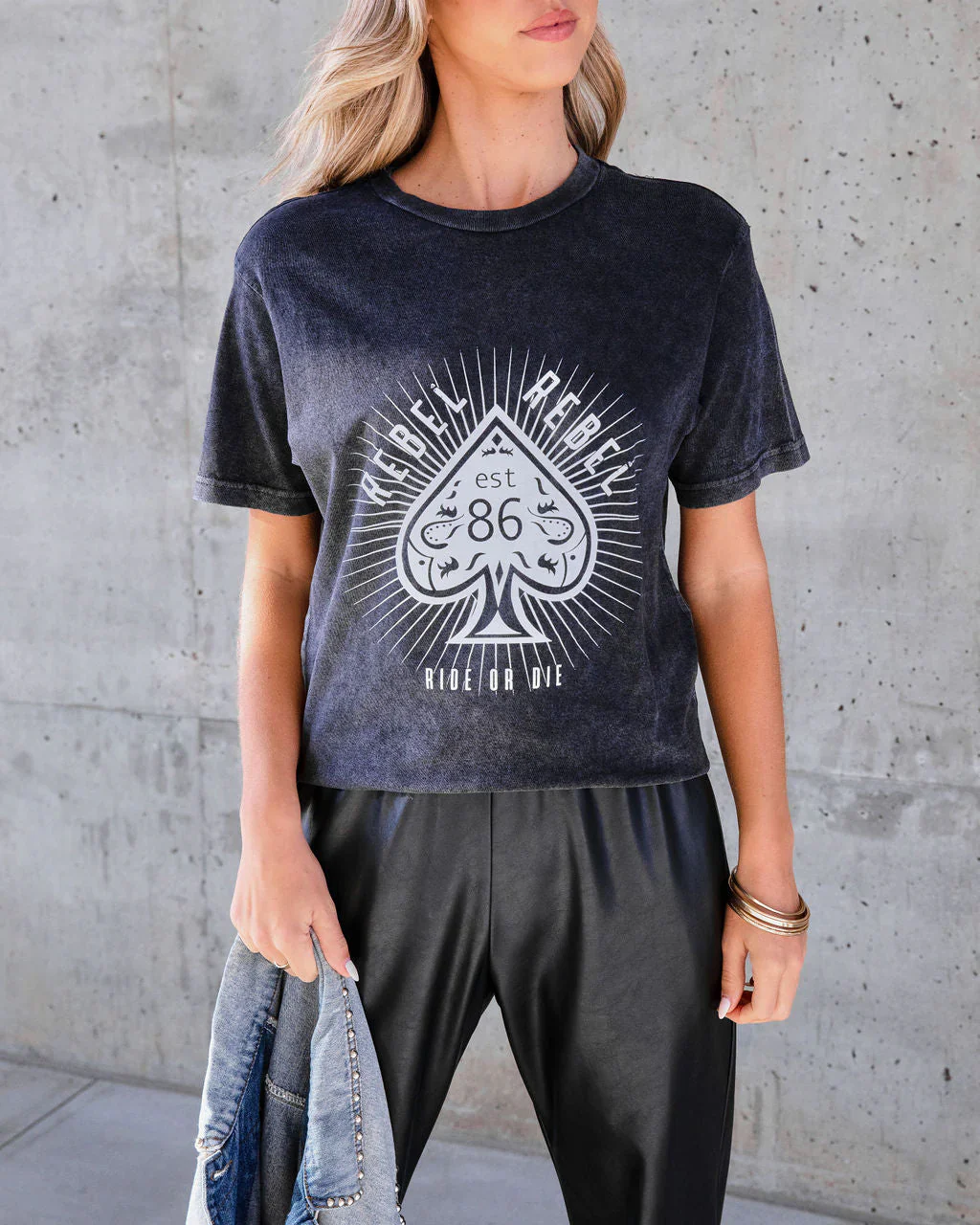 Ride Or Die Rebel Cotton Tee