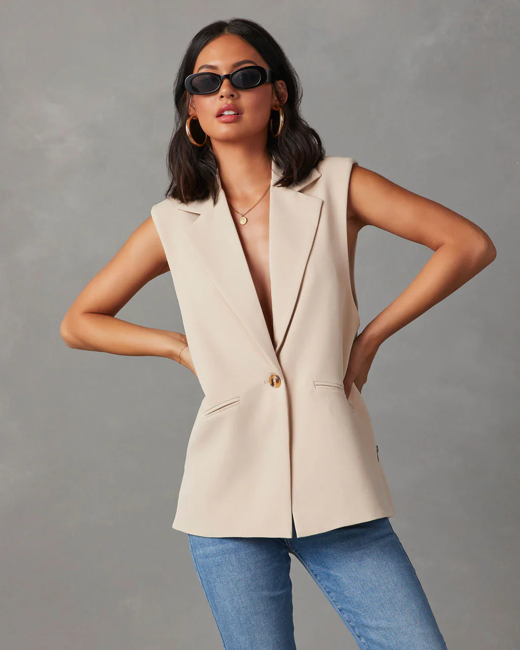 Sallie Tailored Vest