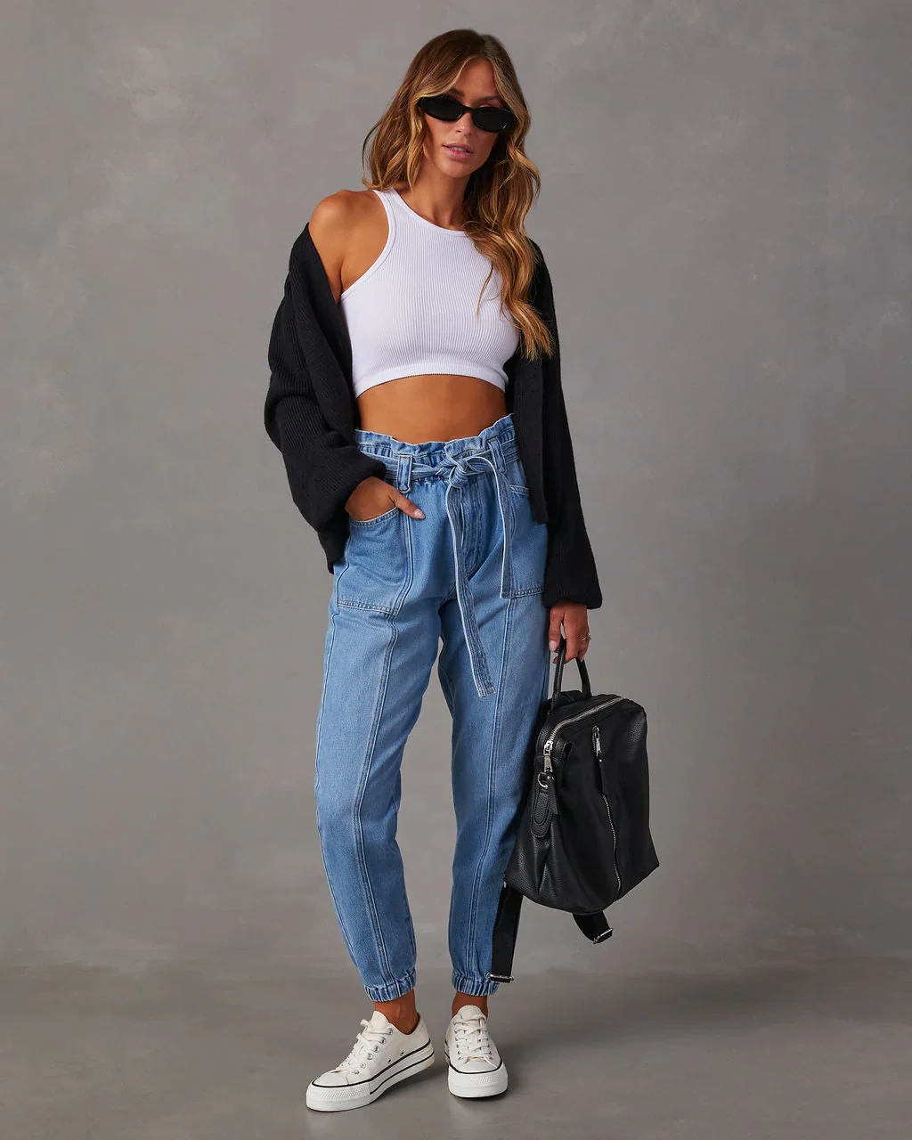 Pearson Denim Tie Waist Jeans