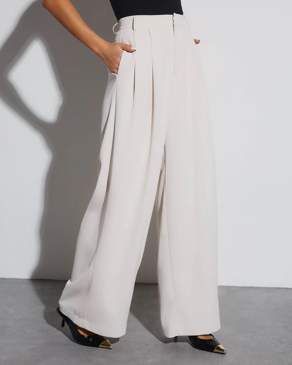 Madrigal Pocketed Wide Leg Pants