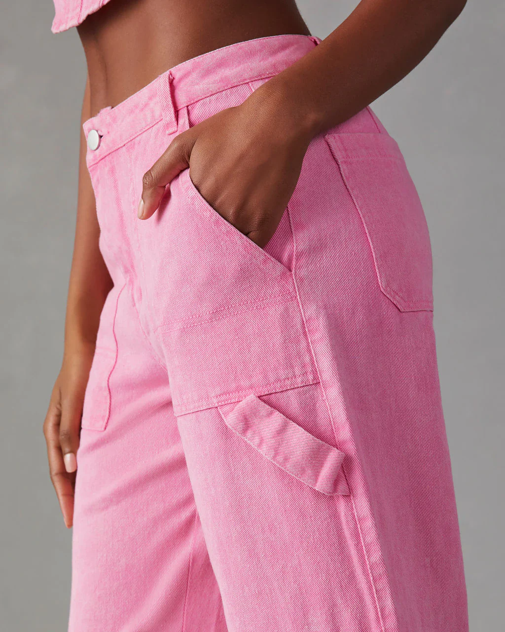 Shania Utility Cargo Jeans