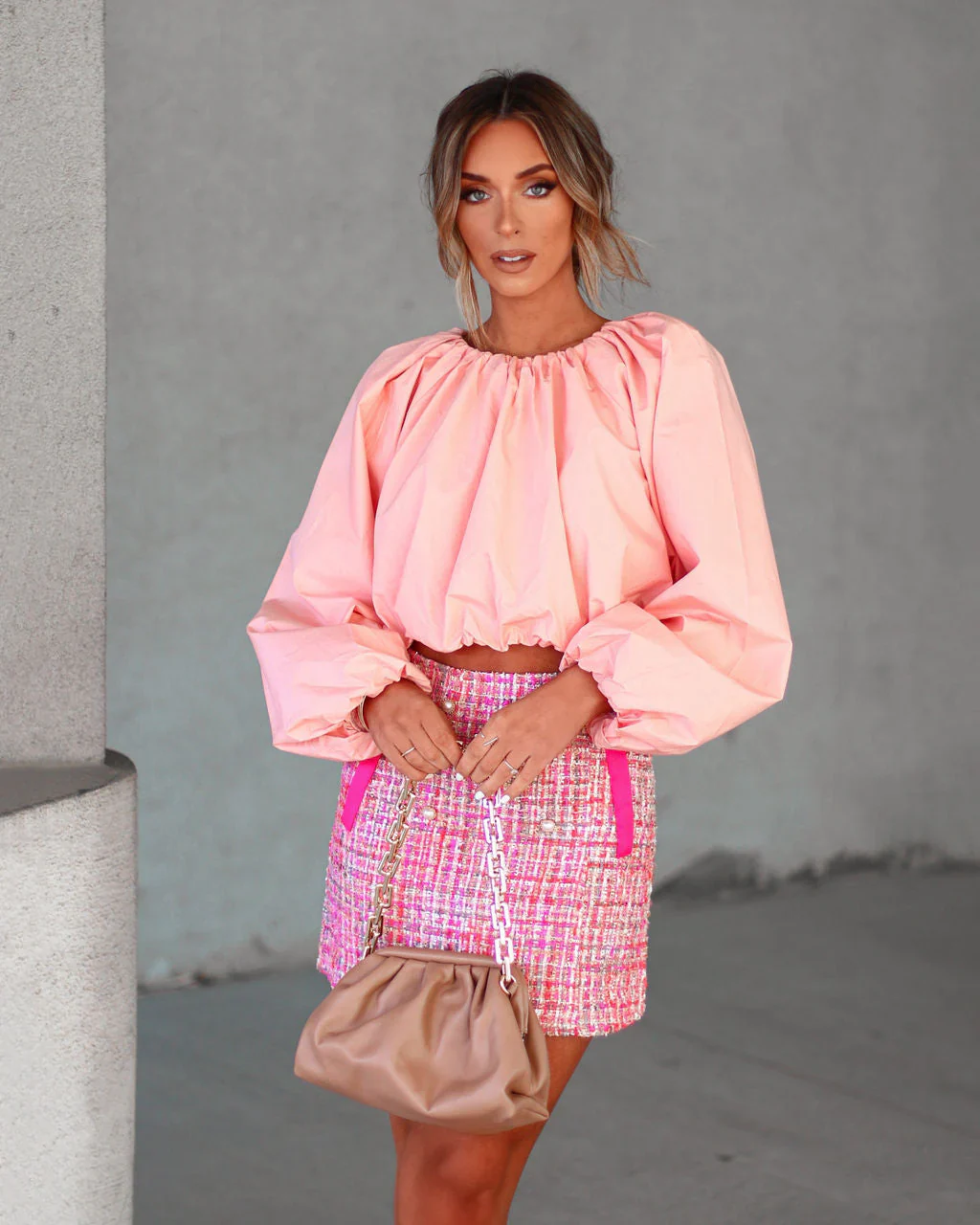 Lilianna Cotton Puff Sleeve Top