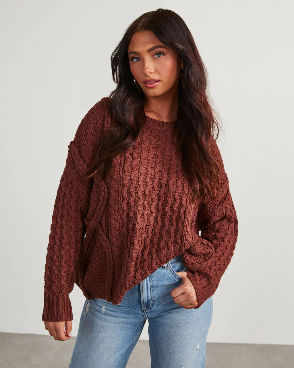 Dorothy Cable Knit Sweater