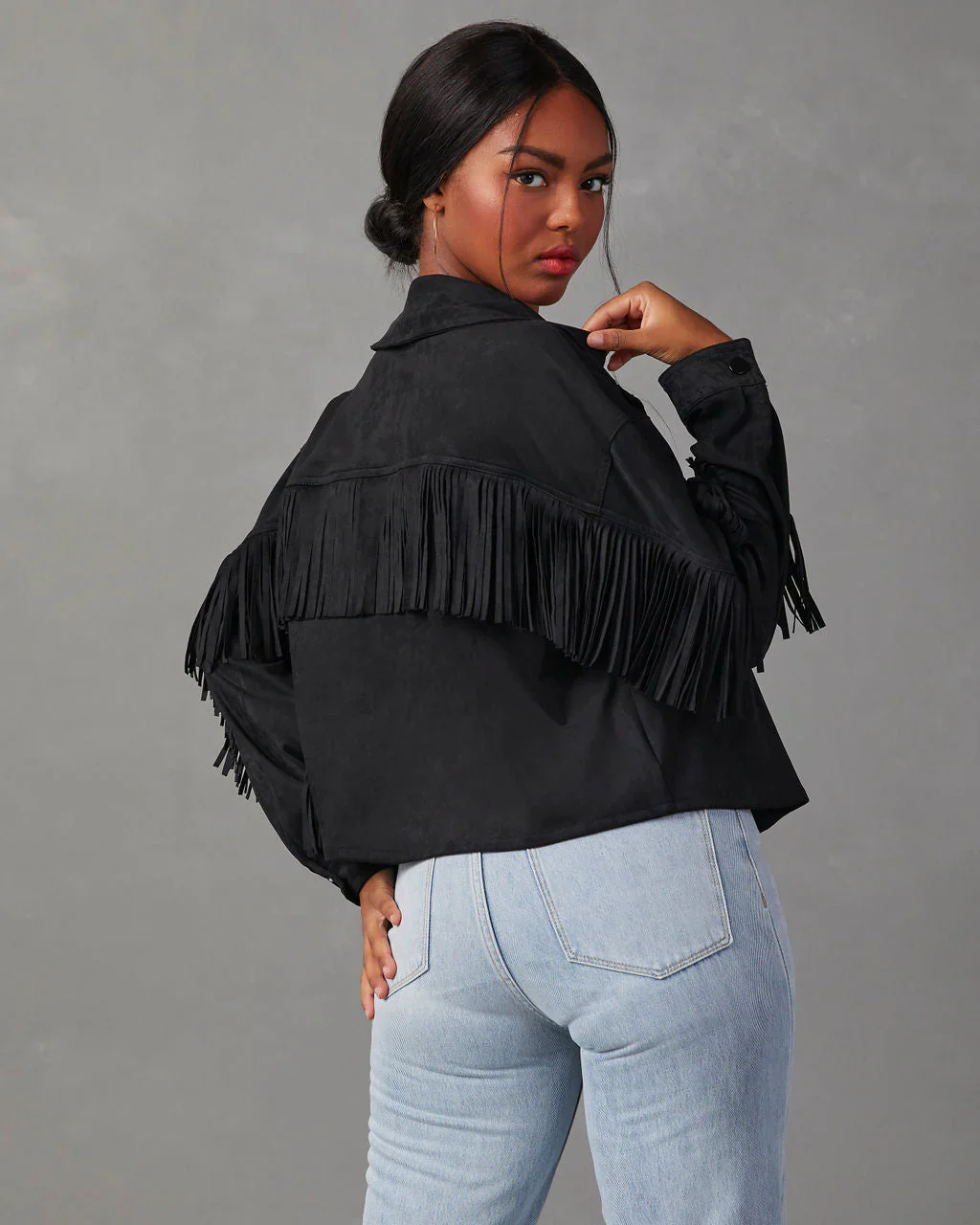 Dresden Suede Fringe Jacket