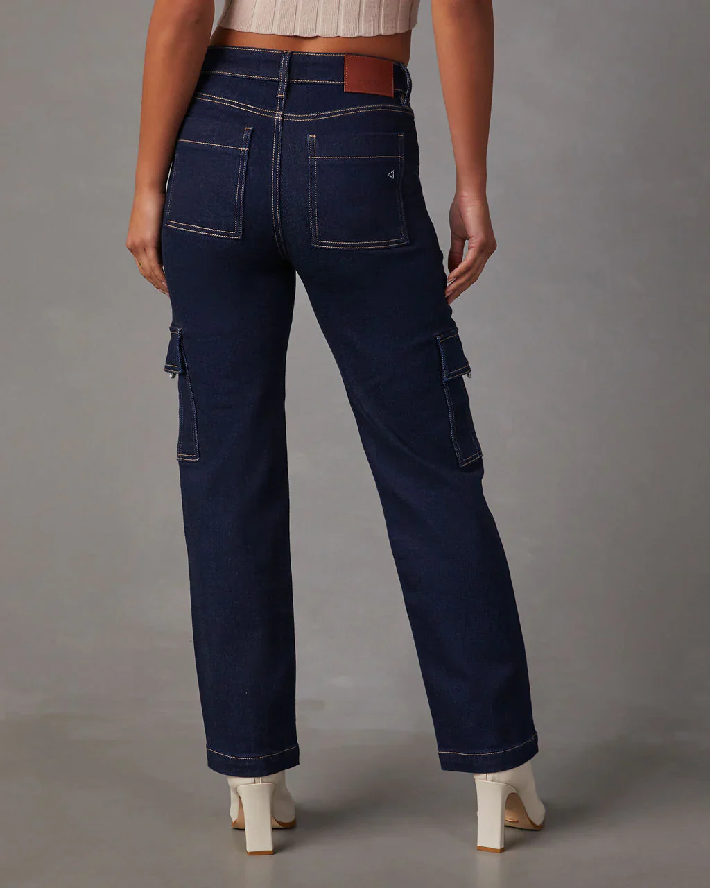 Bexley High Rise Straight Cargo Jeans