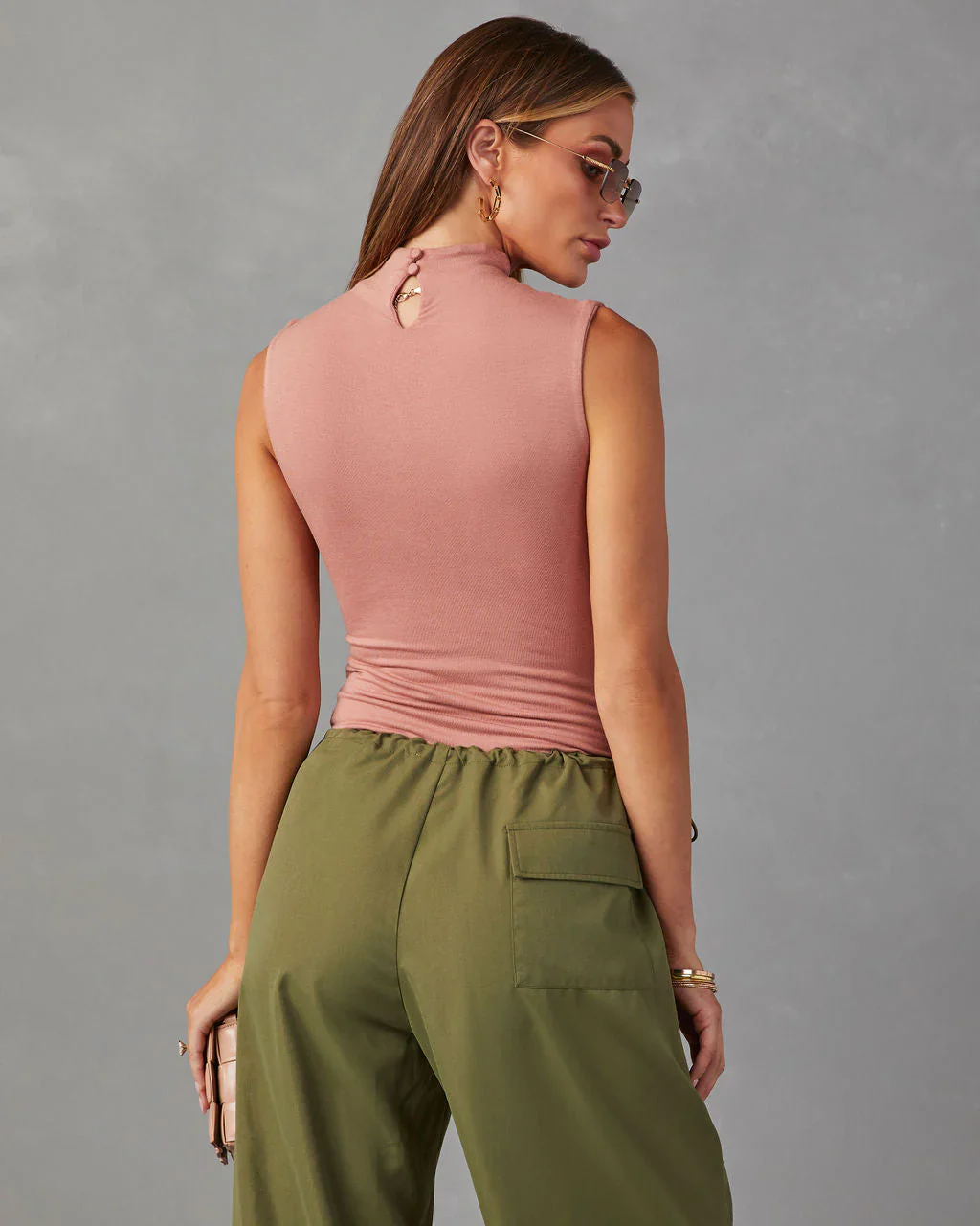 Simple Joys Sleeveless Bodysuit