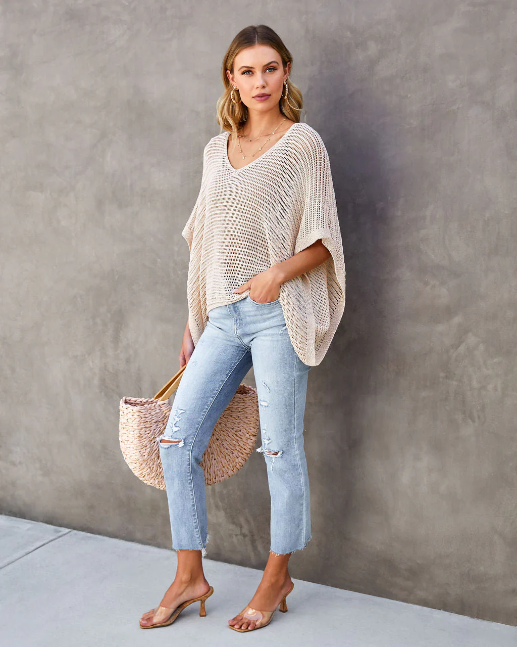 Romina Knit Relaxed Top