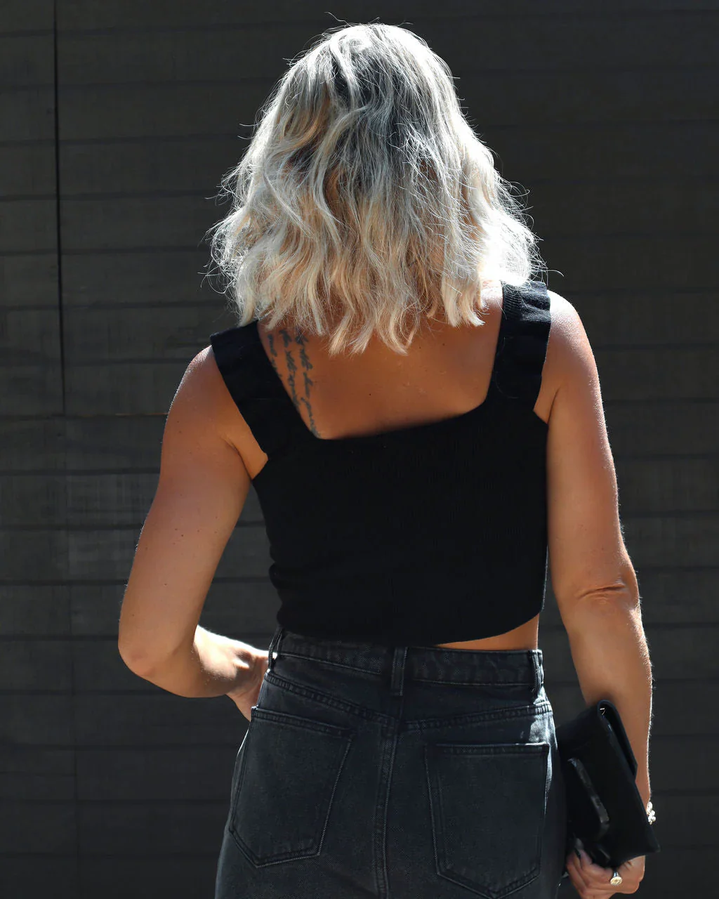 Edie Ruched Sleeveless Top