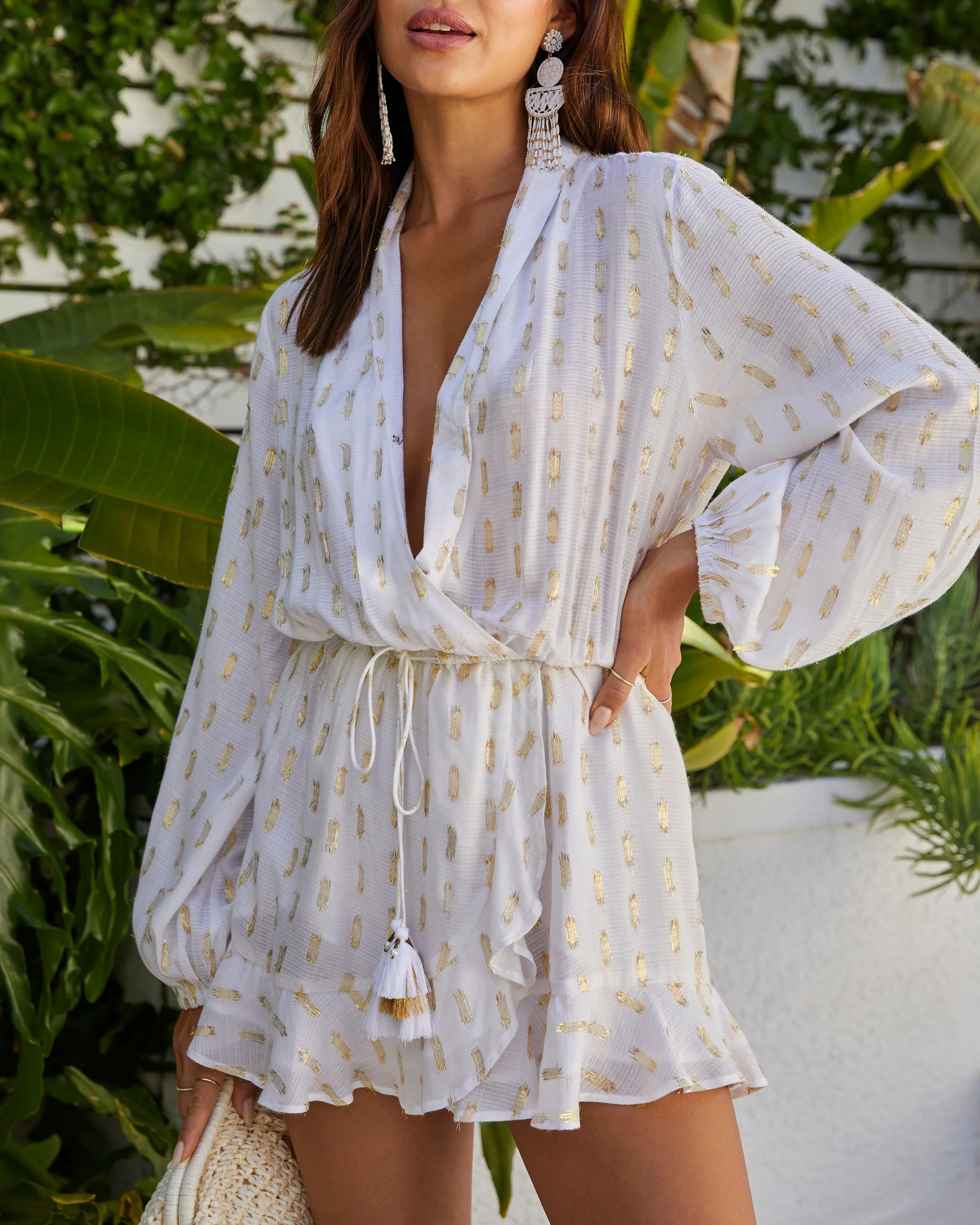 Marseille Cinched Waist Coverup Dress