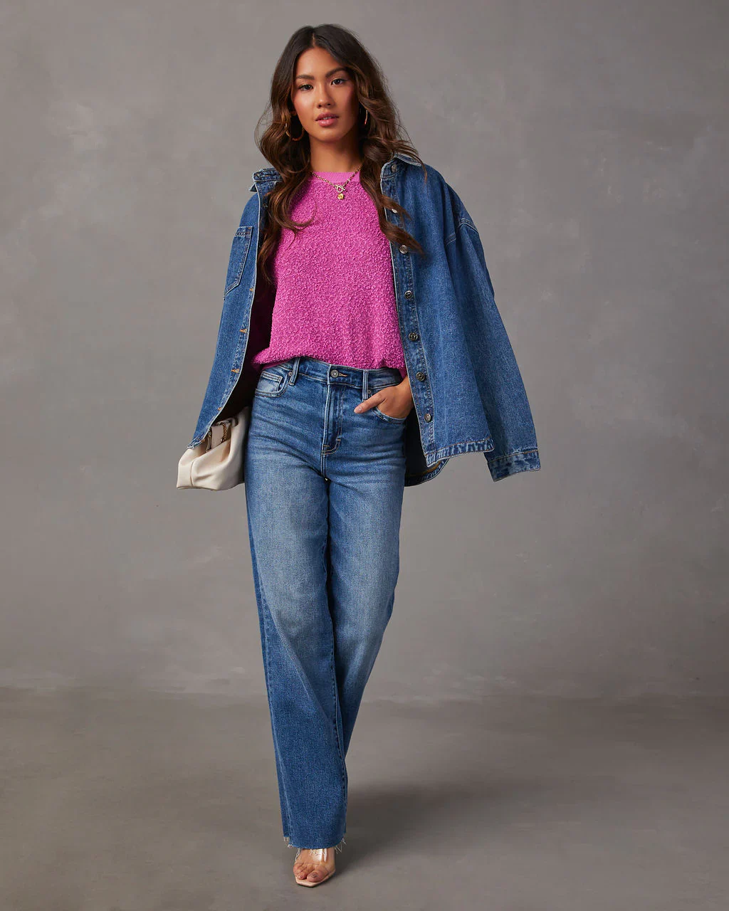 Harrington Crew Neck Pullover Sweater