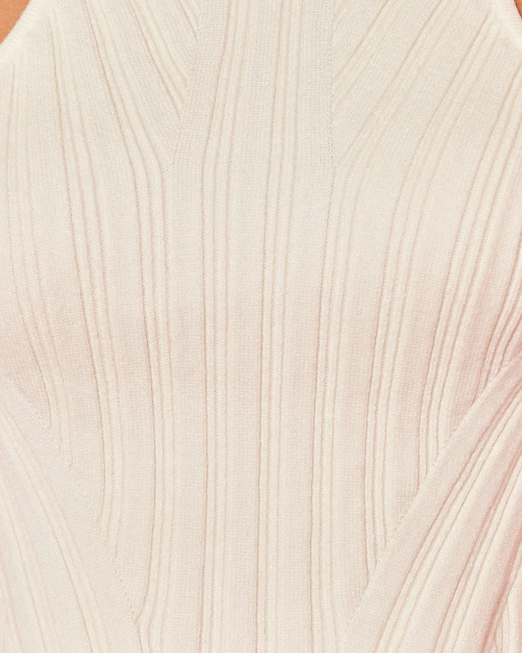 Sandra Ribbed Halter Tank
