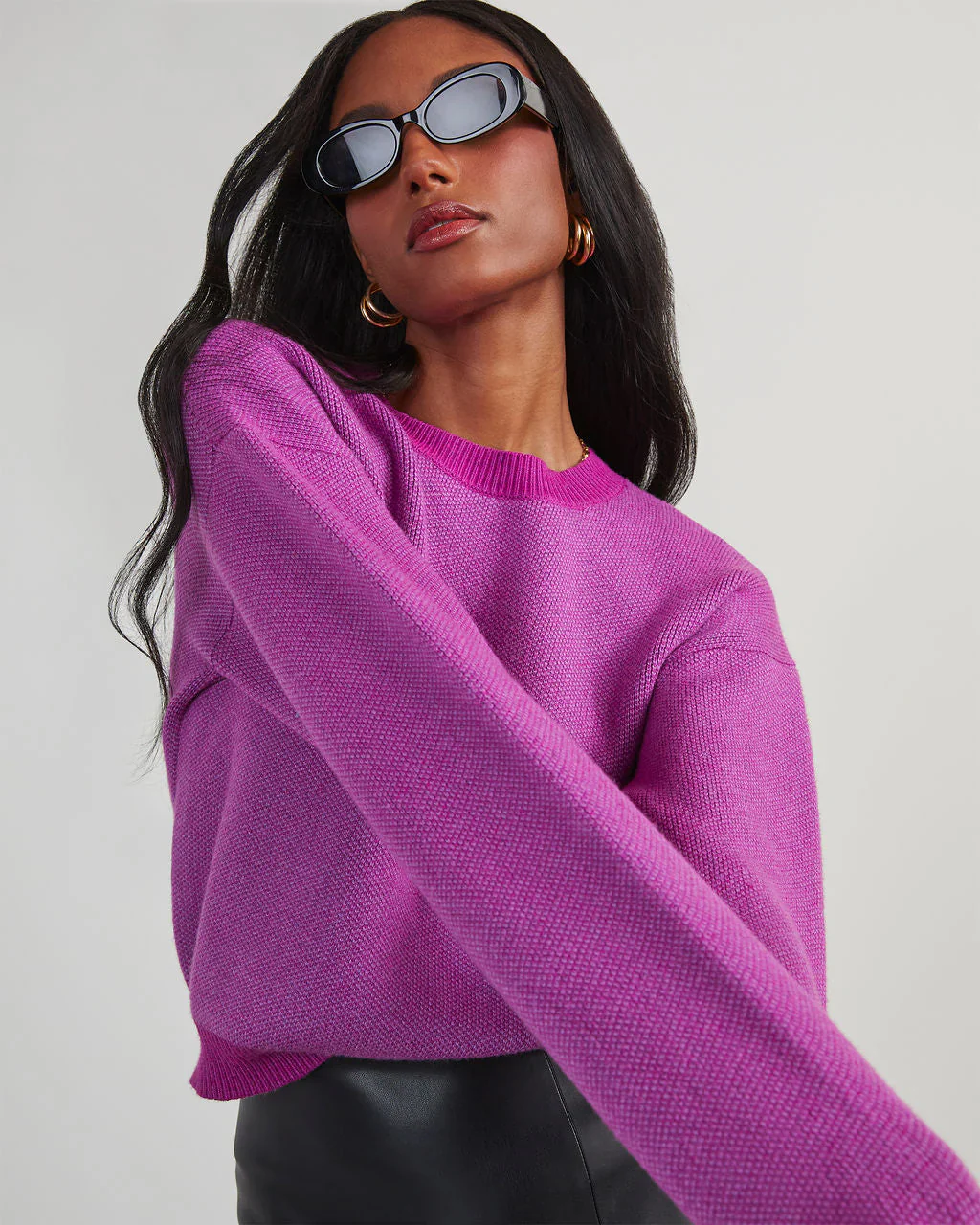 Touch Of Cool Knit Pullover Sweater