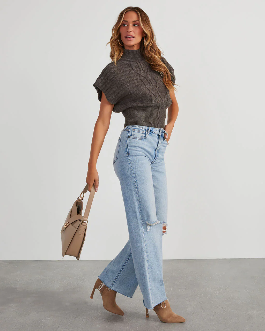 Brasco Turtleneck Sweater Vest