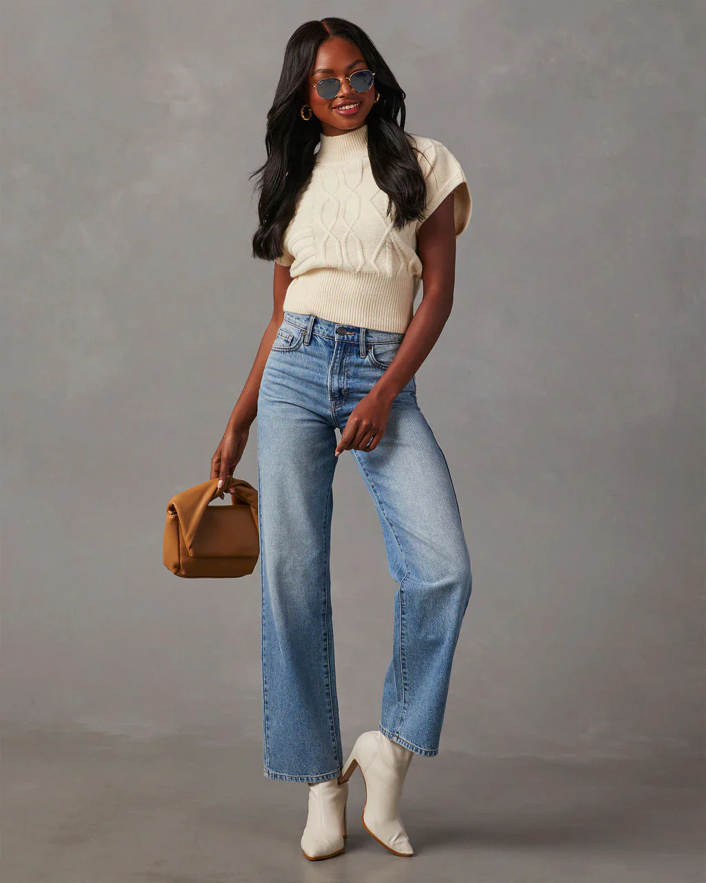 Brasco Turtleneck Sweater Vest