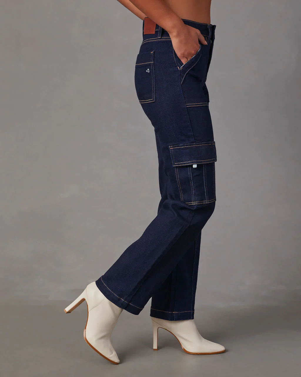 Bexley High Rise Straight Cargo Jeans