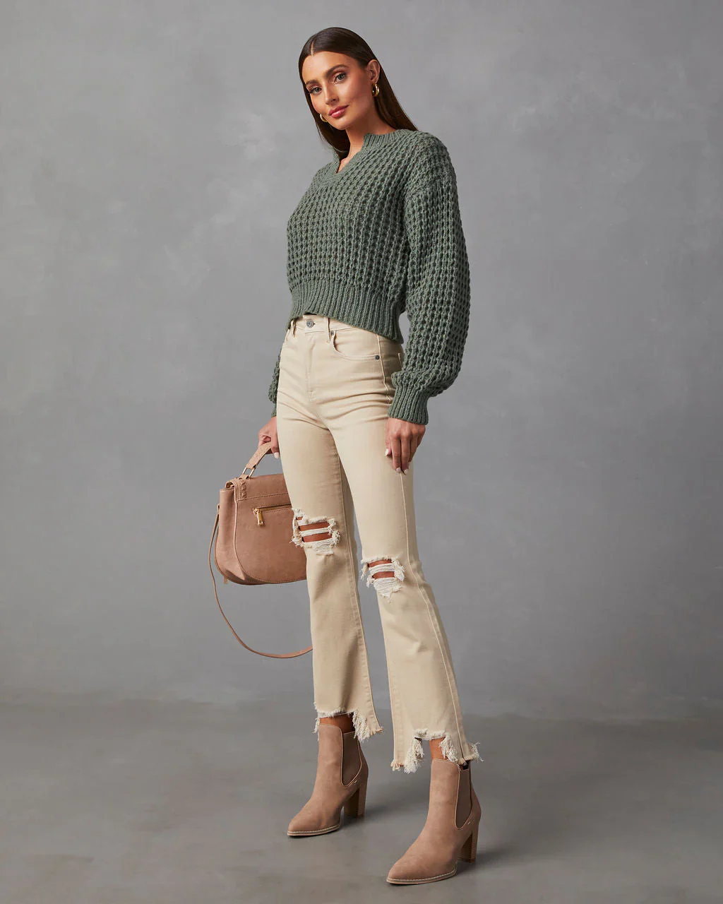 Coming With You V-Neck Sweater