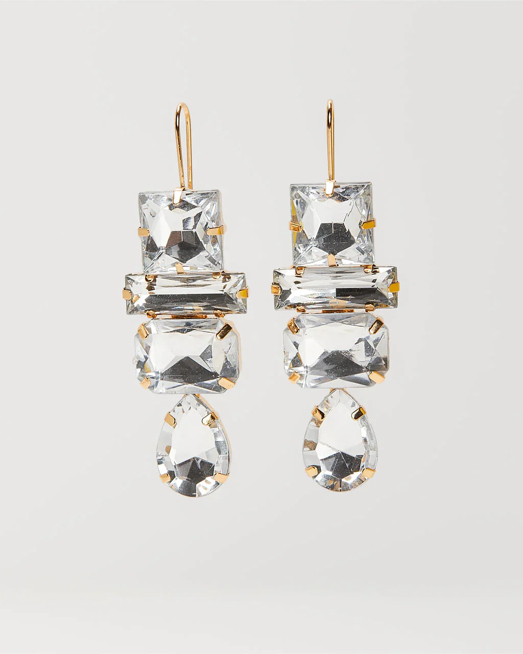 Deco Gem Drop Earrings