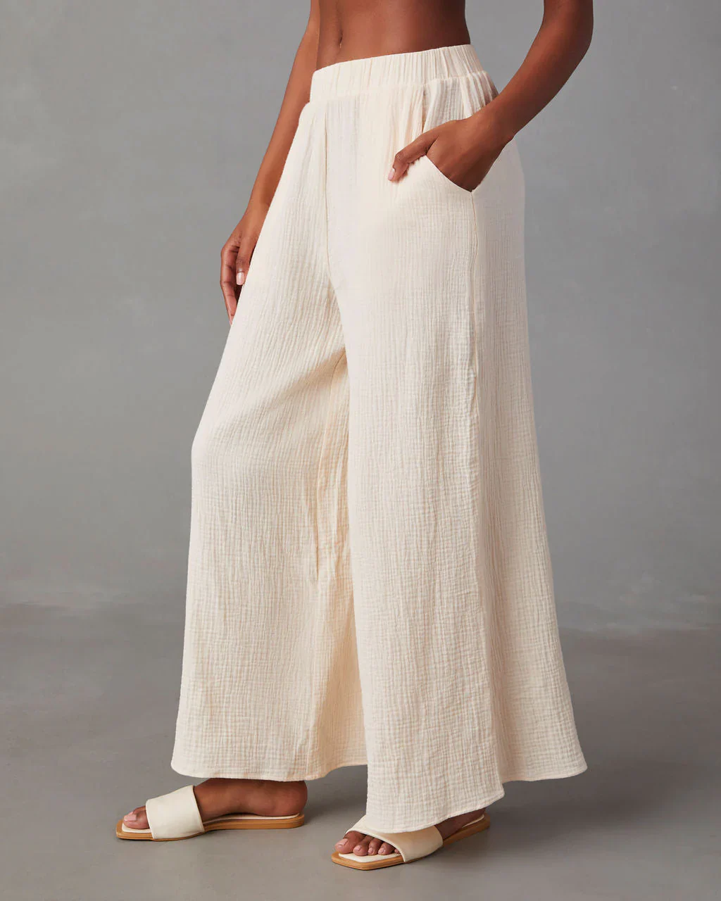 Helsa Pocketed Wide Leg Pants