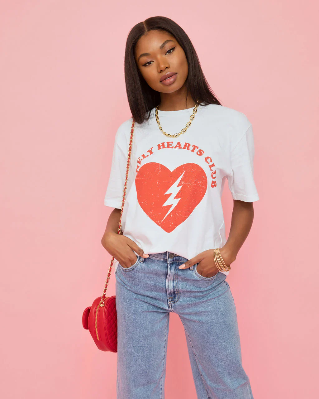 Lonely Hearts Club Cotton Tee
