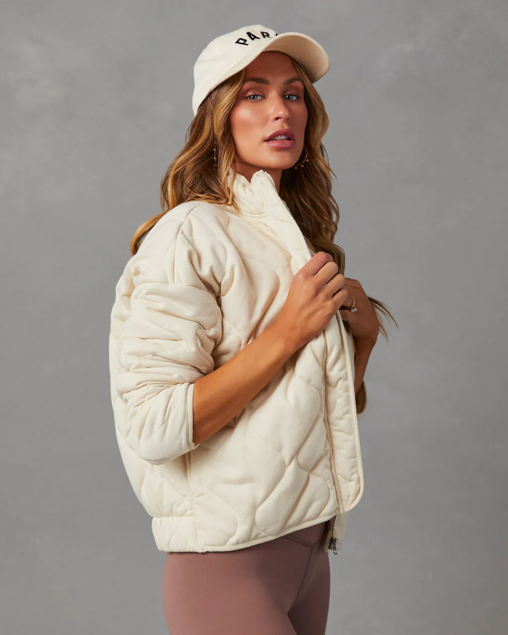 Aaronson Quilted Knit Jacket