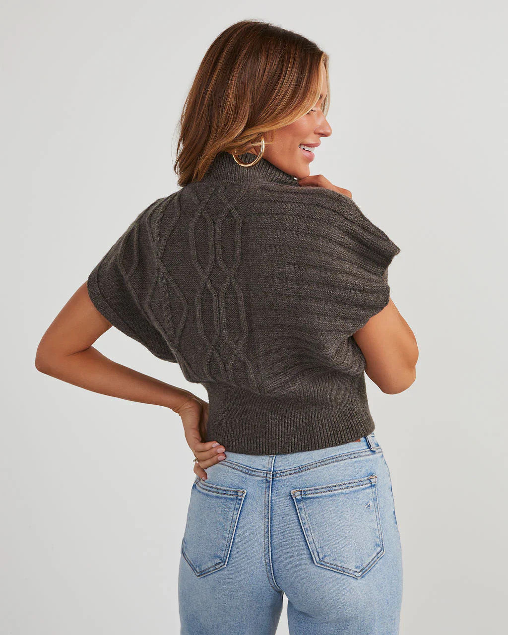 Brasco Turtleneck Sweater Vest