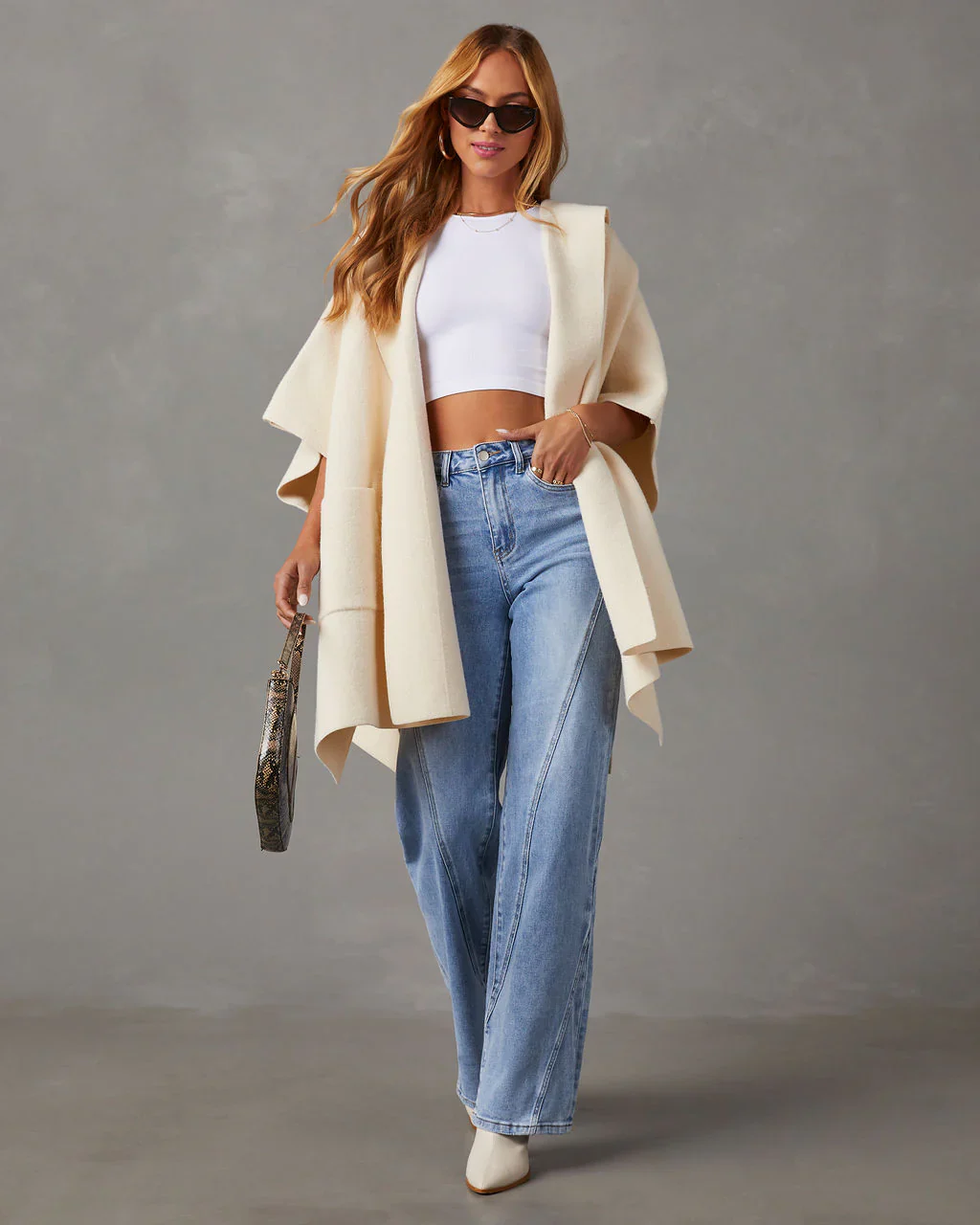 Dempsey Oversized Open Front Caridgan