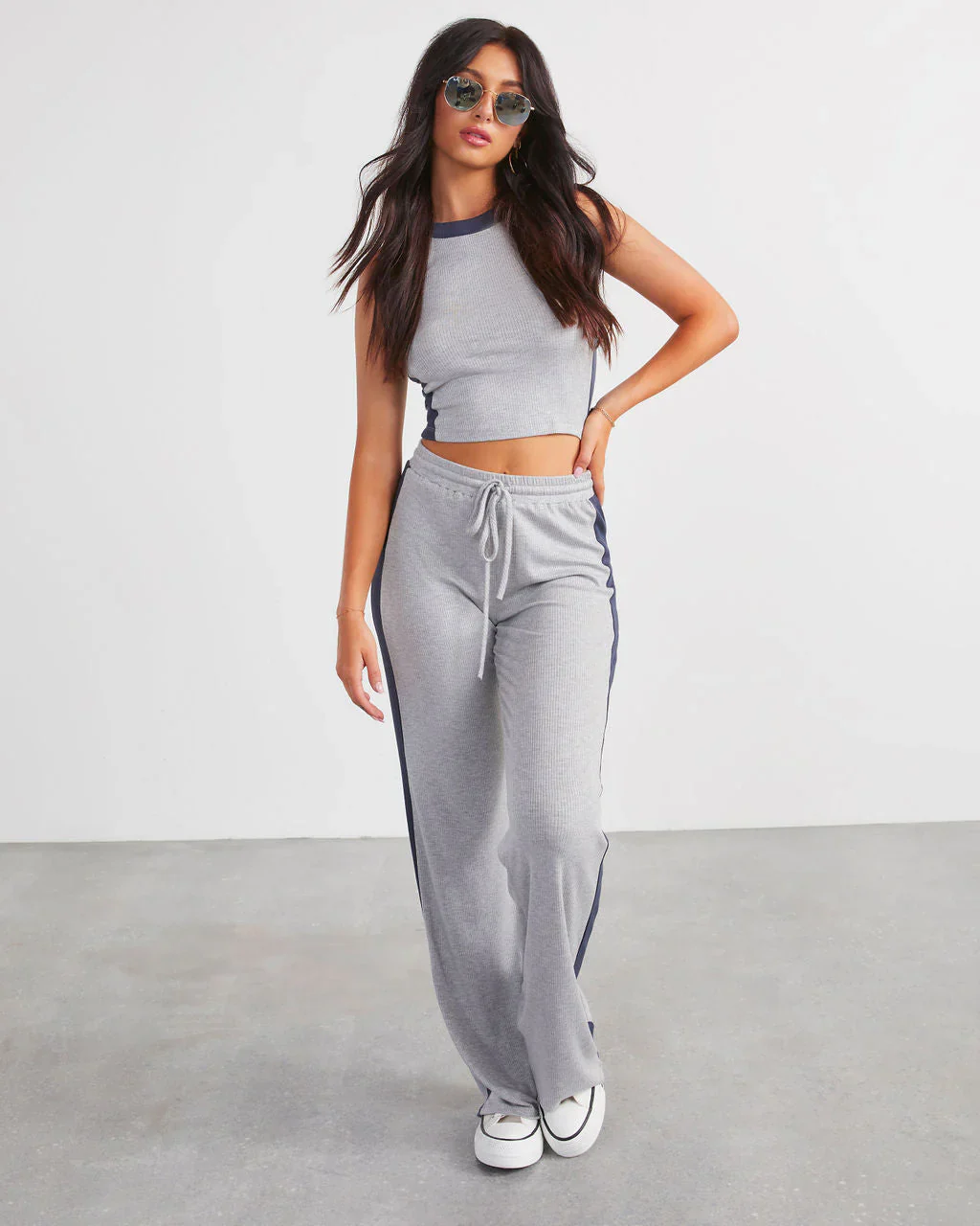 Rosana Drawstring Wide Leg Pants