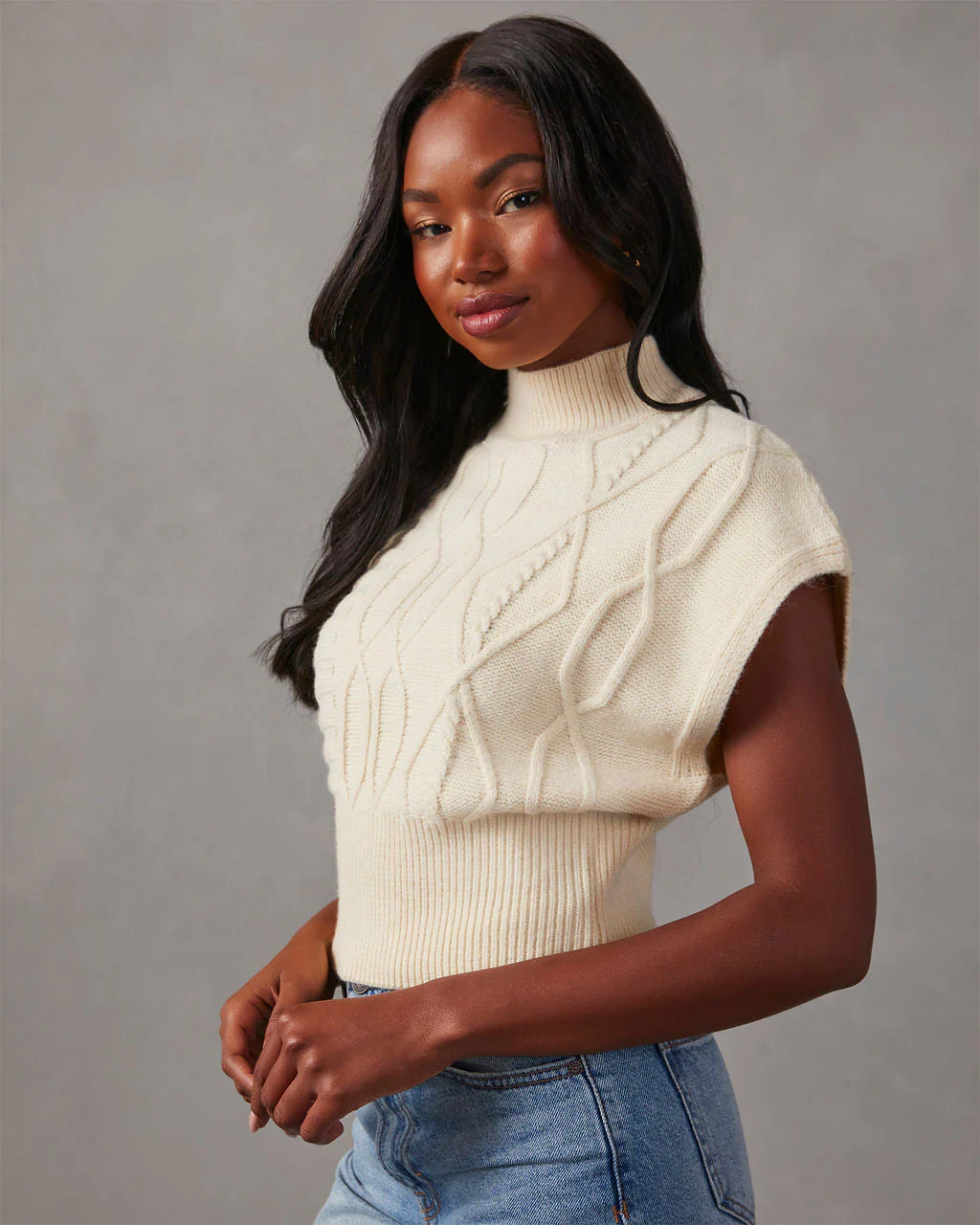 Brasco Turtleneck Sweater Vest