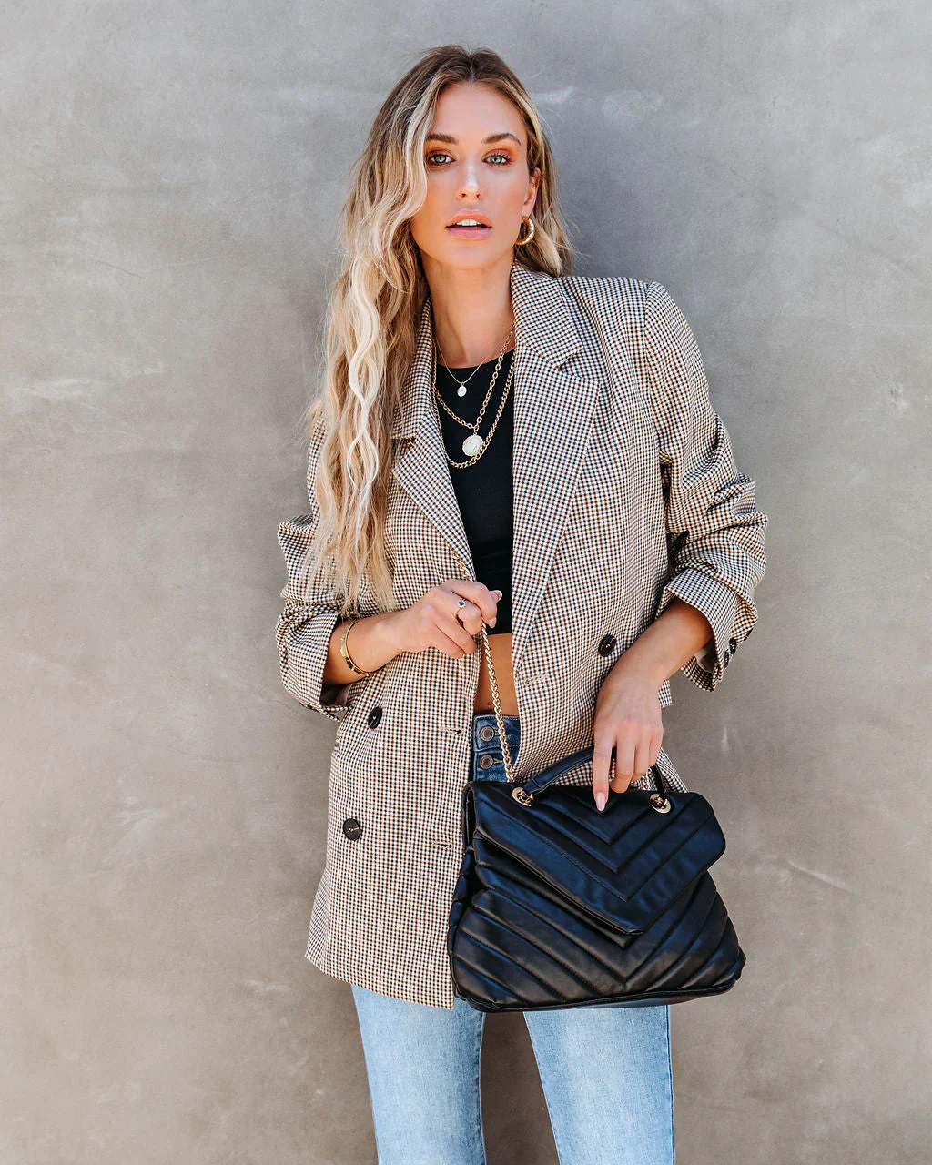 Kaisley Quilted Crossbody Shoulder Bag