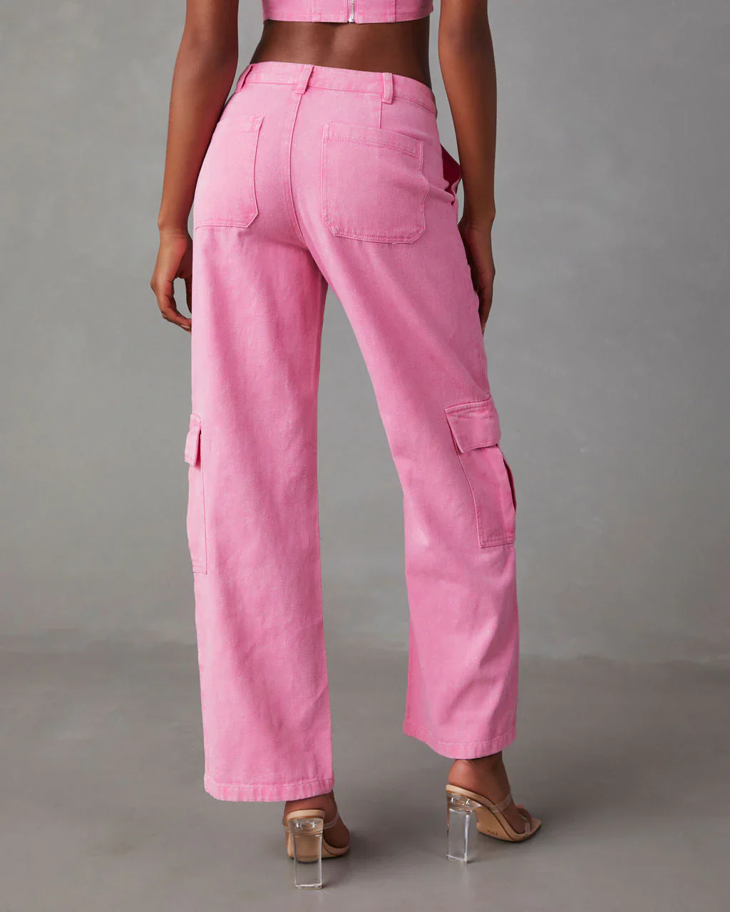 Shania Utility Cargo Jeans